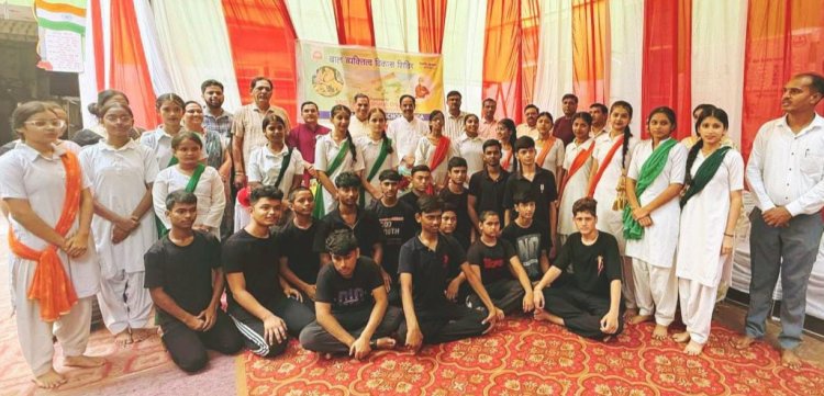 10‑दिवसीय बाल व्यक्तित्व विकास शिविर हर्षोल्लास के संपन्न