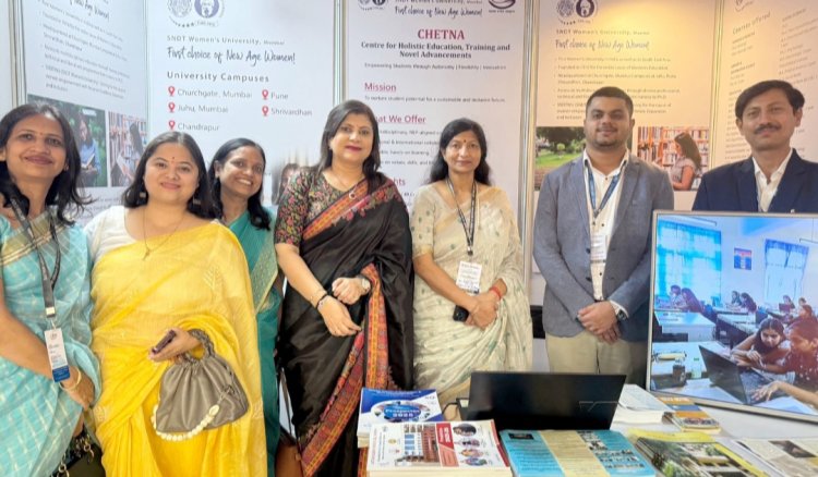एसएनडीटी विमेंस यूनिवर्सिटी का राष्ट्रीय शैक्षिक मंच पर गौरवपूर्ण प्रतिनिधित्व