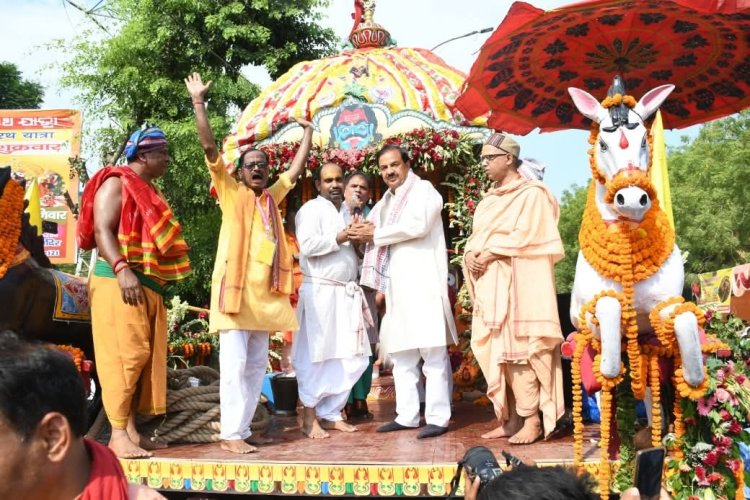 नोएडा में श्रीजगन्नाथ रथयात्रा भव्यता के साथ सम्पन्न