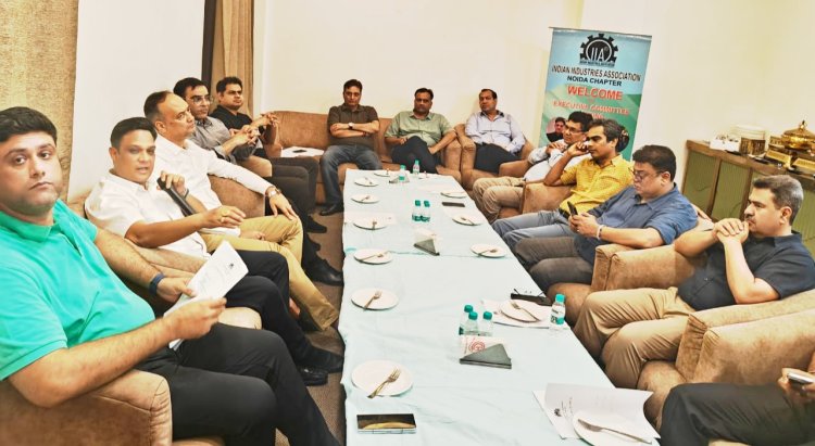 आईआईए नोएडा चैप्टर की प्रथम कार्यकारिणी बैठक संपन्न