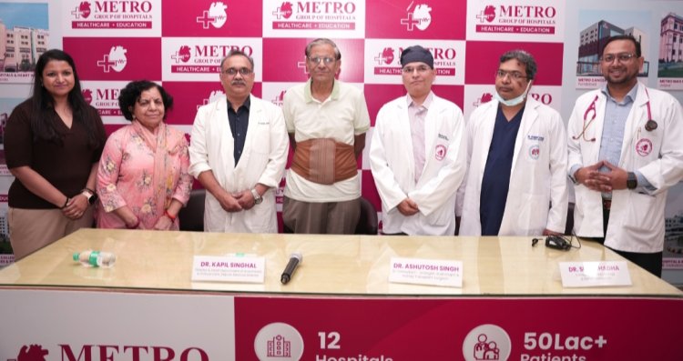मेट्रो हॉस्पिटल ने हासिल किया किडनी केयर में दोहरा सर्जिकल ब्रेकथ्रू 