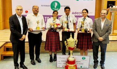 Sunbeam School, Lahartara from Varanasi emerges as the winner for 8th Edition of PsychED - India’s largest and Only Psychology Quiz