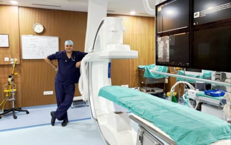 उ.भा. में पहली बार फेफड़ों की कोन बीम सीटी गाइडेड क्रोया-बायोप्सी को दिया सफलतापूर्वक अंजाम