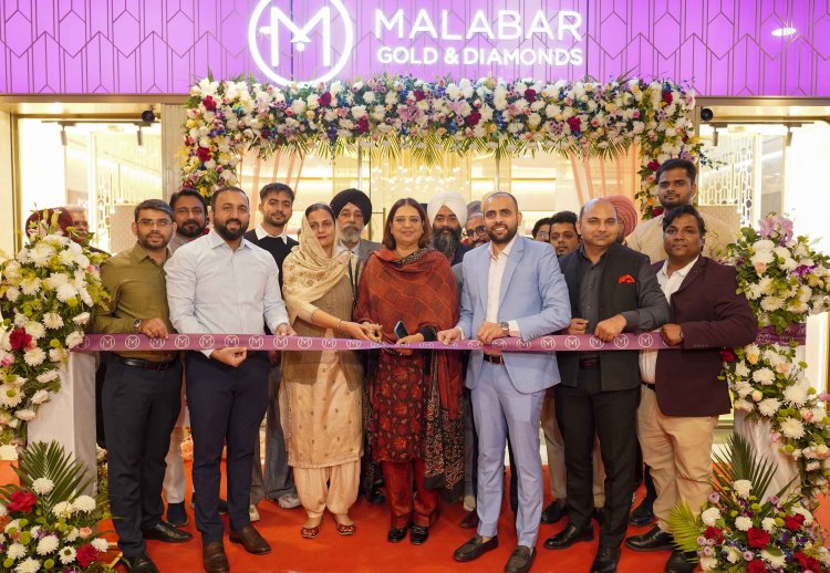 Malabar Gold & Diamonds unveils new showroom at Nexus Elante Mall, Chandigarh