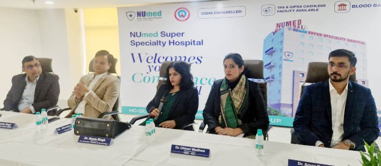 न्यूमेड सुपर स्पेशियलिटी हॉस्पिटल में जानलेवा हेटेरोटॉपिक प्रेगनेंसी का सफल इलाज, माँ और दोनों नवजात सुरक्षित