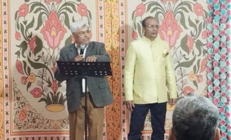 सीनियर सिटीजंस ने नए साल के पहले मनाया जश्न