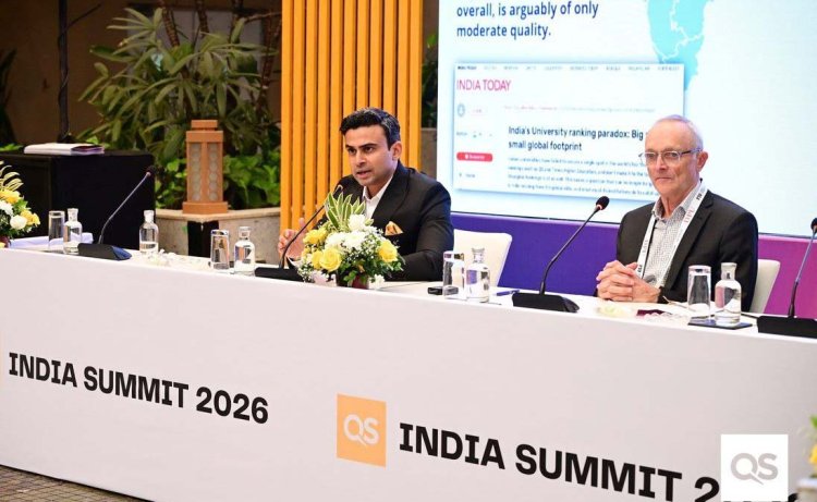 Dr. Dhruv Galgotia Chairs International Dialogue on Student-Centric Teaching at QS India Summit, Goa
