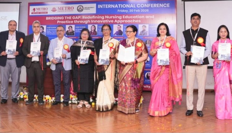 ब्रिजिंग द गैप: नवोन्मेषी दृष्टिकोणों के माध्यम से नर्सिंग शिक्षा और अभ्यास का पुनर्परिभाषण अंतरराष्ट्रीय सम्मेलन संपन्न 
