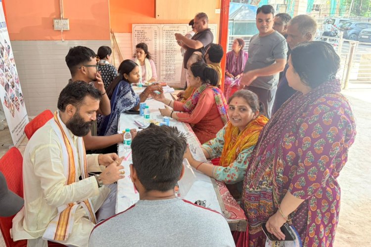 एक्यूप्रेशर हेल्थ कैंप का सफल आयोजन, विभिन्न रोगों एवं उनके उपचार पर हुई चर्चा 