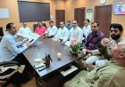 स्वच्छता व्यवस्था को लेकर फोनरवा प्रतिनिधिमंडल ने विशेष कार्याधिकारी क्रांति शेखर से की मुलाकात