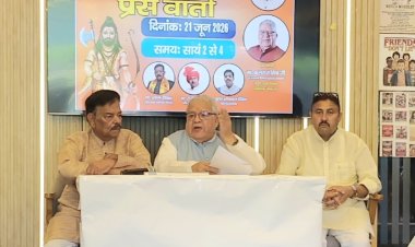 मोदी सरकार के 12 वर्ष राष्ट्र उत्थान एवं गरीब कल्याण को समर्पित रहे - कलराज मिश्र 