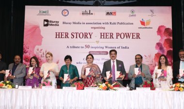 हर स्टोरी–हर पावर' पुस्तक का भव्य लोकार्पण, 50 महिलाओं को 'वूमन ऑफ विज़न 2026' सम्मान