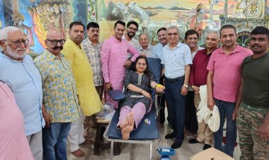 कारगिल विजय दिवस पर नोएडा में हुआ विशाल रक्तदान महोत्सव 