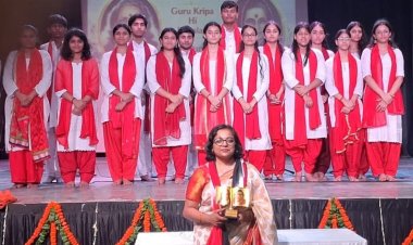ब्रह्मानंद पब्लिक स्कूल में भक्तिभाव के साथ संपन्न हुआ गुरु पूर्णिमा उत्सव 