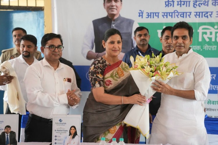 फेलिक्स हॉस्पिटल के मेगा हेल्थ कैंप में सैकड़ों लोगों ने उठाया नि:शुल्क स्वास्थ्य सेवाओं का लाभ