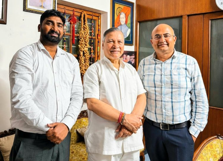 राज्यसभा सांसद भुवनेश्वर कलिता से सामाजिक कार्यकर्ताओं की महत्वपूर्ण भेंट, पर्यावरण संरक्षण महा सम्मेलन पर मंथन